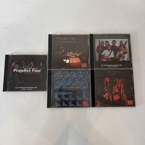 King Crimson 5 CD lot Collector's Club Live Concerts Projekct Two & Four Vroom